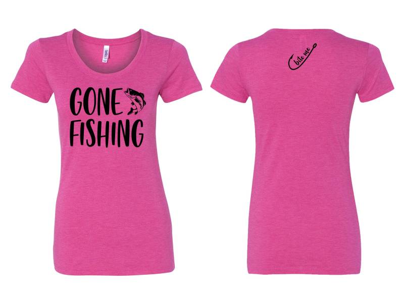 Gone Fishing Damen T von CarcellysCrafts