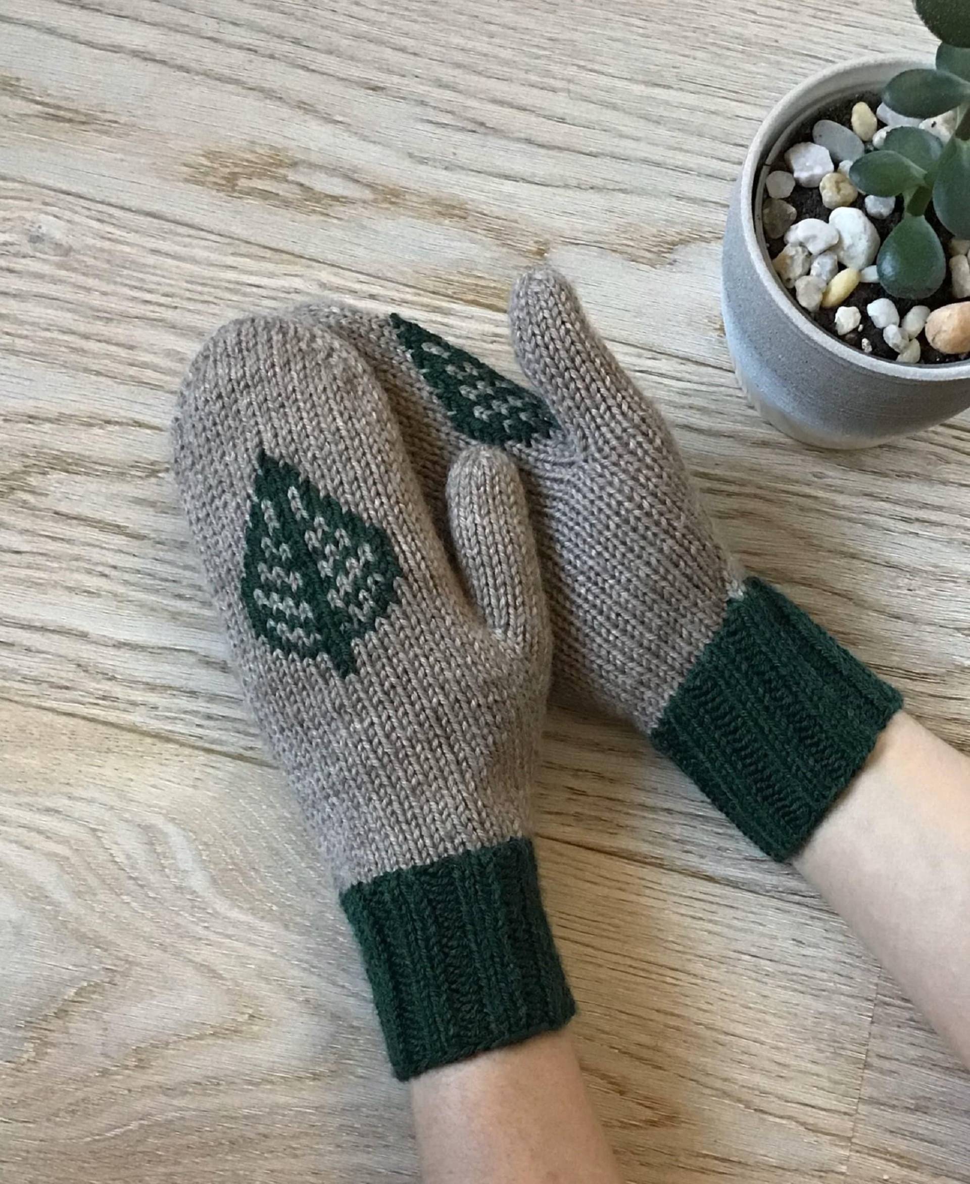 Wolle Gestrickte Handschuhe Hand Warme Frauen Winter Stilvolle Armstulpen Naturwolle Mutter Frau Geschenk von CardiGannaS