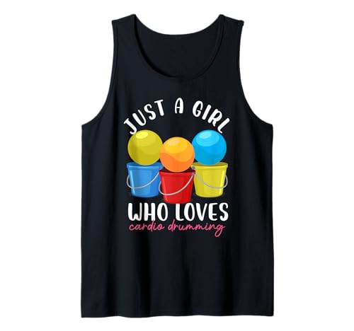 Nur EIN Mädchen, das Cardio-Drumming-Design liebt Tank Top von Cardio Drumming Passion