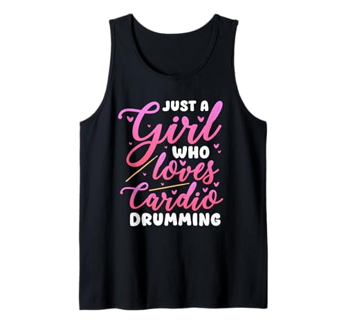 Nur EIN Mädchen, das Cardio-Drumming-Design liebt Tank Top Nur EIN Mädchen, das Cardio-Drumming-Design liebt Tank Top von Cardio Rhythm Passion