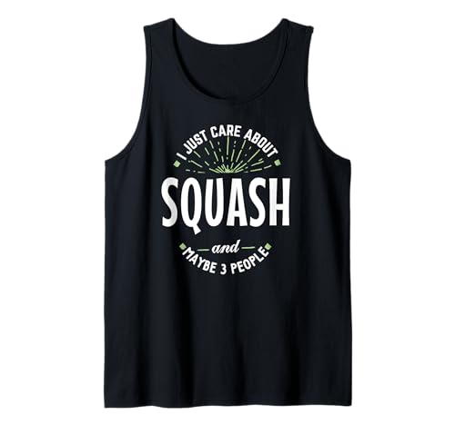 Lustiges Squash-Design für Männer, Vatertagsgeschenk Tank Top Lustiges Squash-Design für Männer, Vatertagsgeschenk Tank Top von Care About Squash