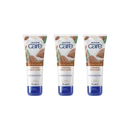 Avon Care Pflegende Handcreme, Kakaobutter, 3 Stück von Care Avon