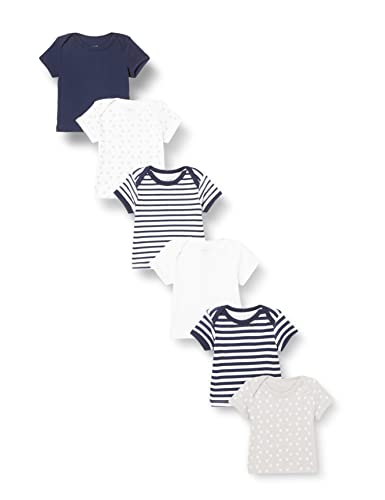 Care Baby T-Shirt aus Baumwolle, 6er Pack Dark navy (778), 62 von Care