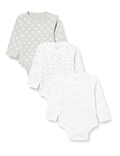 Care Baby Body Langarm aus 100% Baumwolle (3er Pack), 68 ( 6 monate) von Care