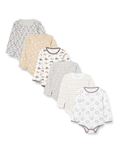 Care Baby Body Langarm aus 100% Baumwolle (6er Pack) von Care