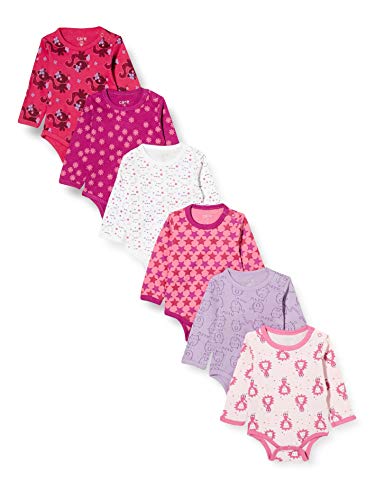 Care Baby Body Langarm aus 100% Baumwolle (6er Pack) von Care