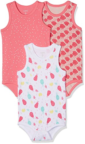 Care Body Baby Ärmellos, 3er Pack Camellia Rose (531), 50 von Care