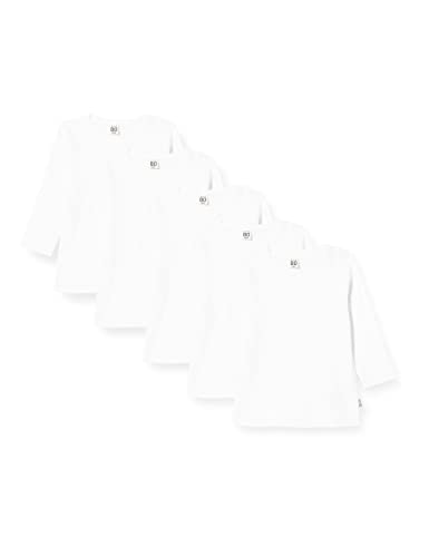 Care Baby Langarmshirts aus weicher gerippter Baumwolle, White (100), 62 von Care