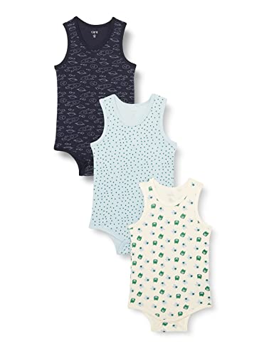 Care Body Baby Ärmellos, 3er Pack Frosty Spruce (921), 50 von Care