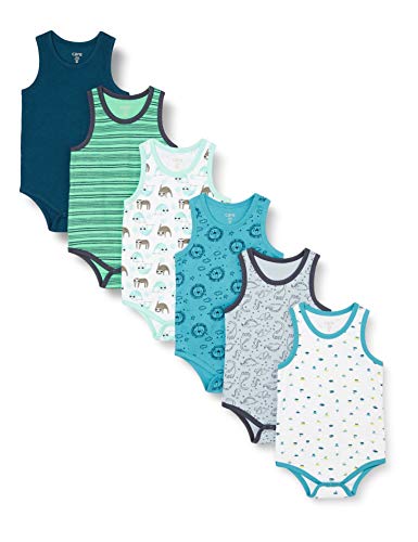 Care Body Baby Ärmellos, 6er Pack Ombro Blue (747), 50 von Care