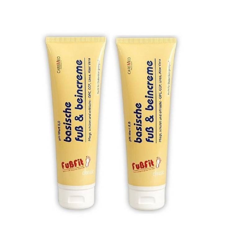 CareMed Fußcreme Basisches Fußcreme FußFit von CareMed
