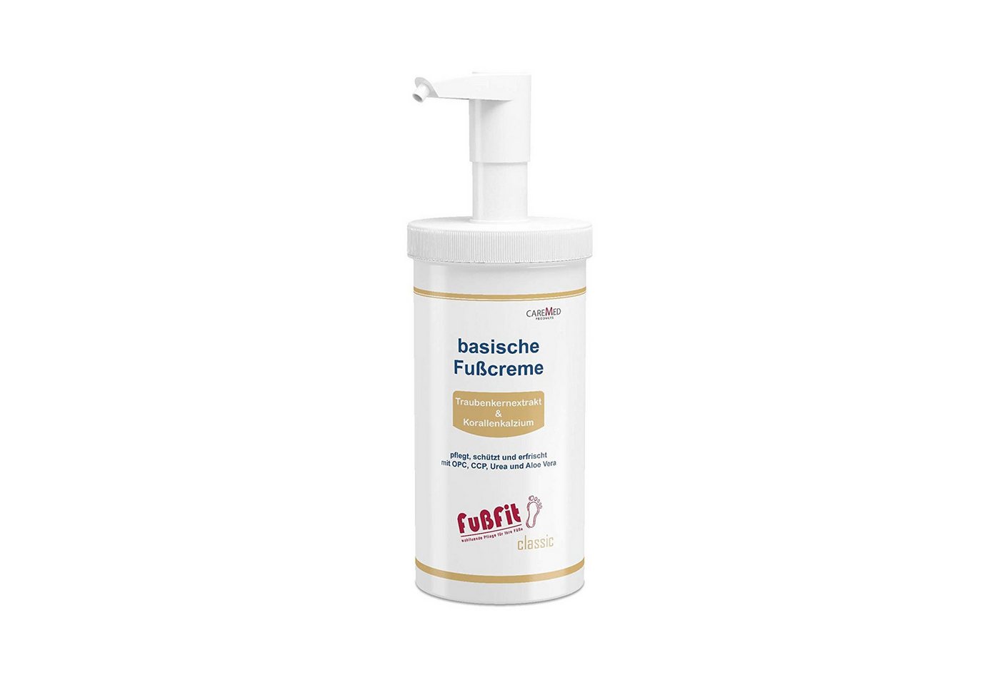CareMed Fußcreme Basisches Fußcreme FußFit CareMed Fußcreme Basisches Fußcreme FußFit von CareMed
