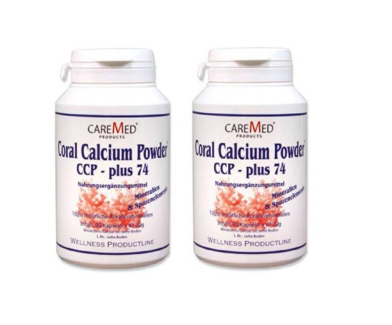 CareMed Körperpflegemittel Coral Calcium Powder CCP - plus 74 von CareMed