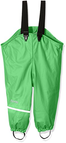 CareTec Kinder Regenlatzhose mit Fleecefutter, Green (974), 116 von CareTec