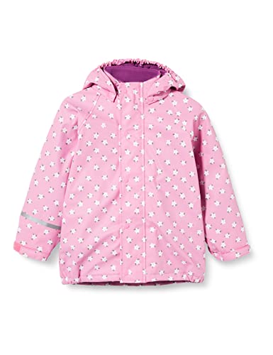 CareTec Regenjacke Kinder mit Fleece Futter, Cyclamen (538), 74 von CareTec