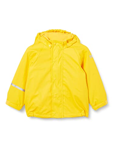 CareTec Kinder Unisex Regenjacke mit futter Yellow (324) 80 von CareTec