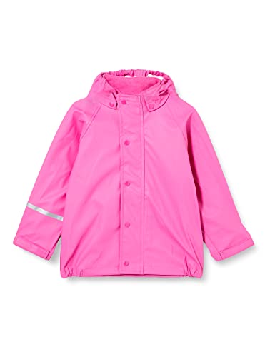 CareTec Unisex Kinder Rain Jacket - Pu W/O Fleece Regenjacke, Real Pink (546), 80 EU von CareTec