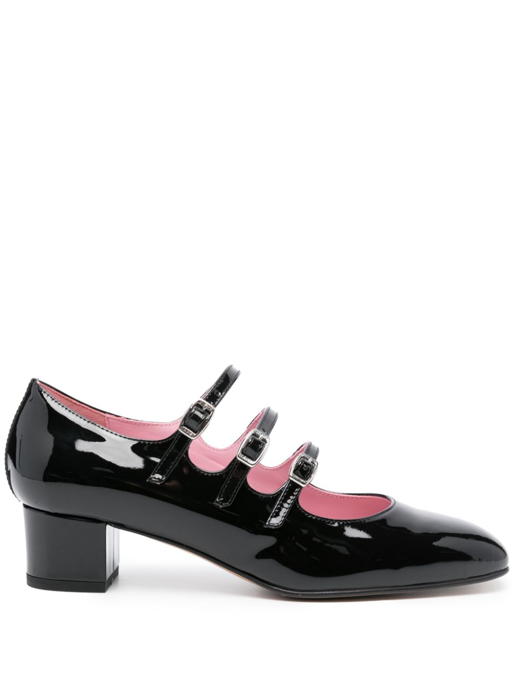 Carel Paris Kina Pumps aus Lackleder 40mm - Schwarz von Carel Paris