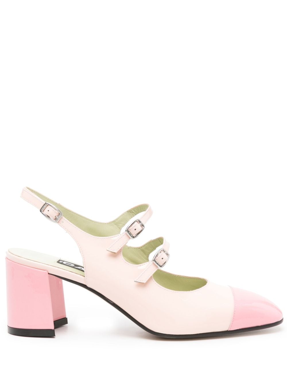 Carel Paris Papaya Pumps aus Lackleder 60mm - Rosa von Carel Paris