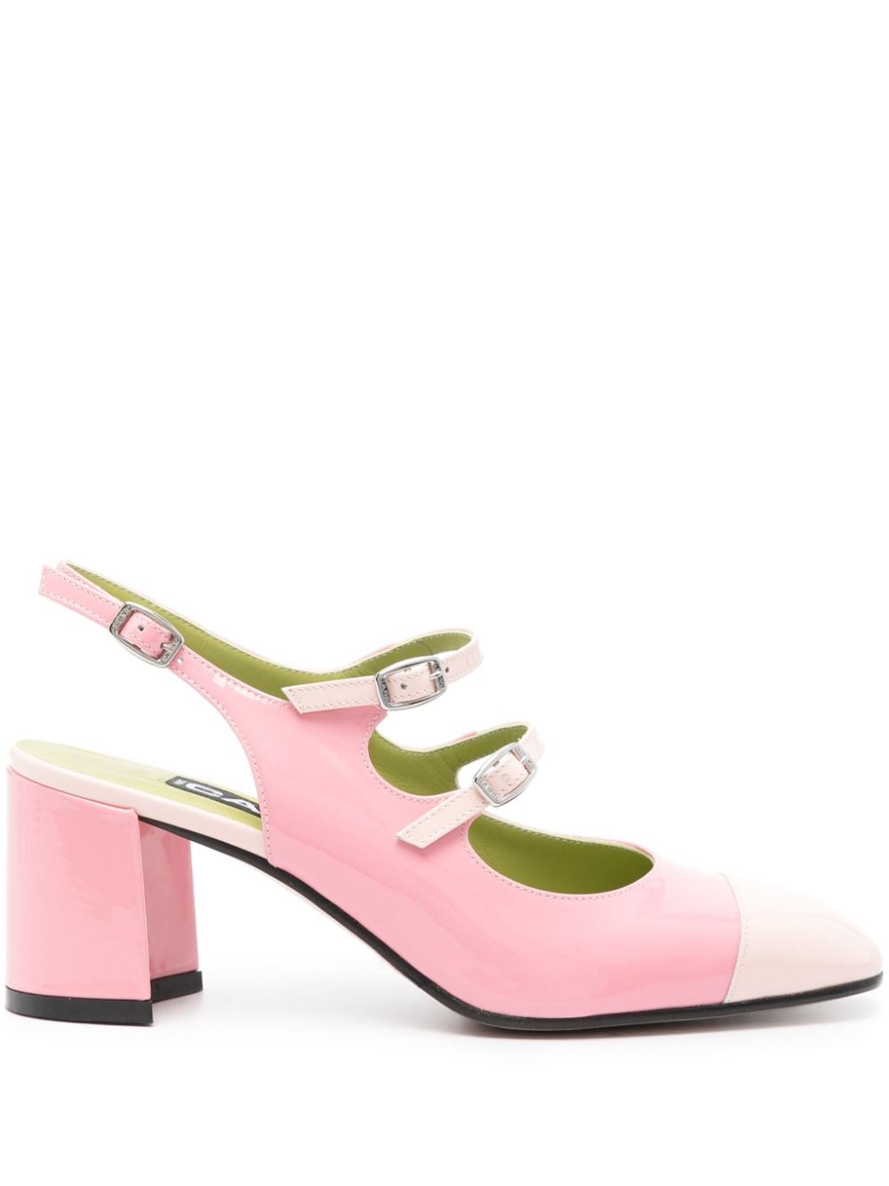 Carel Paris Pumps aus Lackleder 60mm - Rosa von Carel Paris