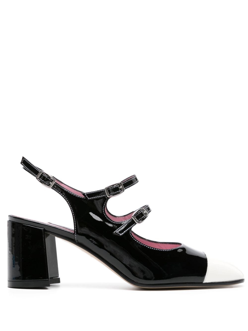 Carel Paris Papaya Pumps aus Lackleder 60mm - Schwarz von Carel Paris