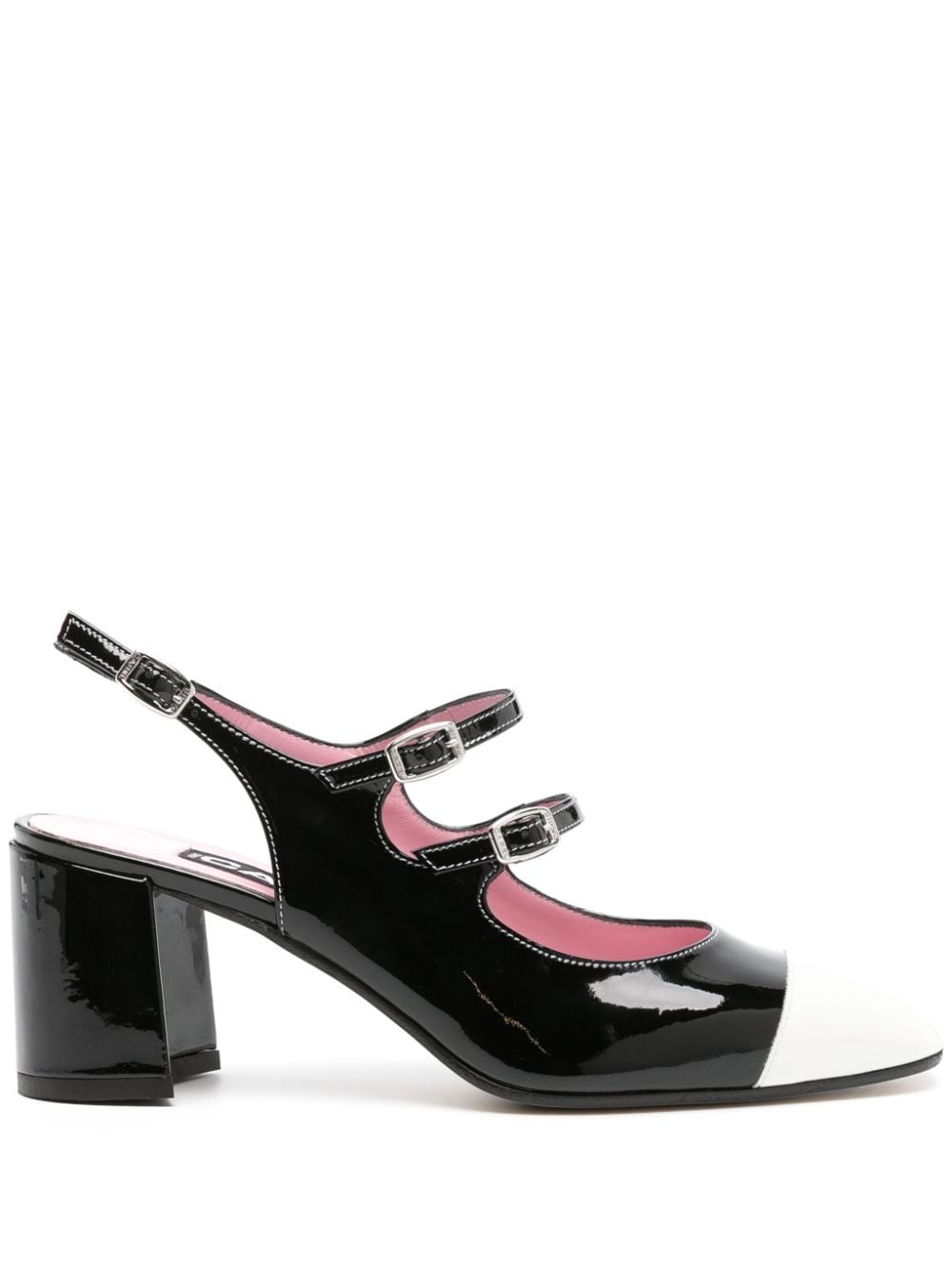 Carel Paris Pumps aus Lackleder 60mm - Schwarz von Carel Paris