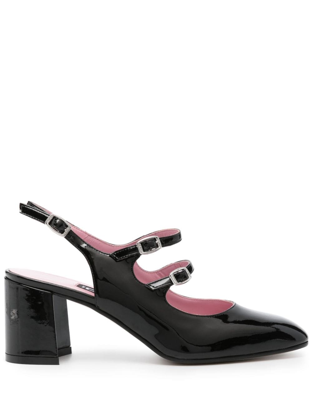 Carel Paris Pumps aus Lackleder 70mm - Schwarz von Carel Paris