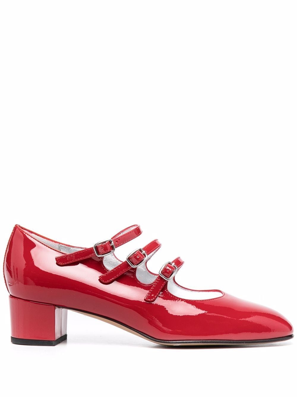 Carel Paris Pumps aus Lackleder - Rot von Carel Paris