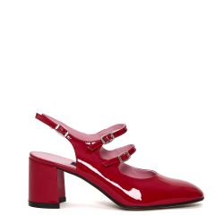 Carel Paris Rote Lack Slingback Pumps von Carel Paris