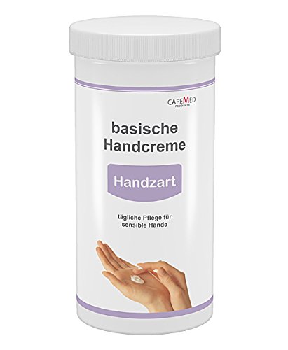 CareMed Handzart, basische Handcreme, Handpflegecreme für sensible Hände, 450ml Nachfüll von Caremed