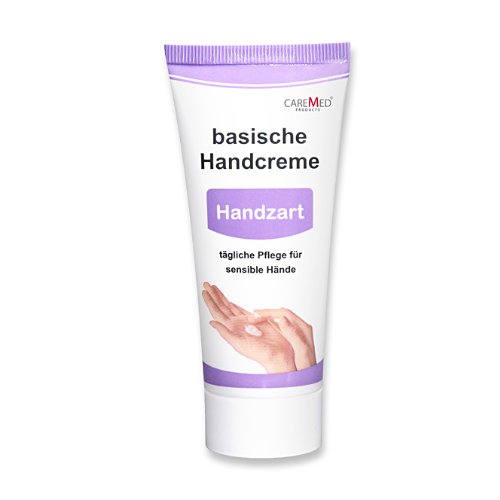 CareMed Handzart, basische Handcreme, Handpflegecreme für sensible Hände, 75 ml von Caremed