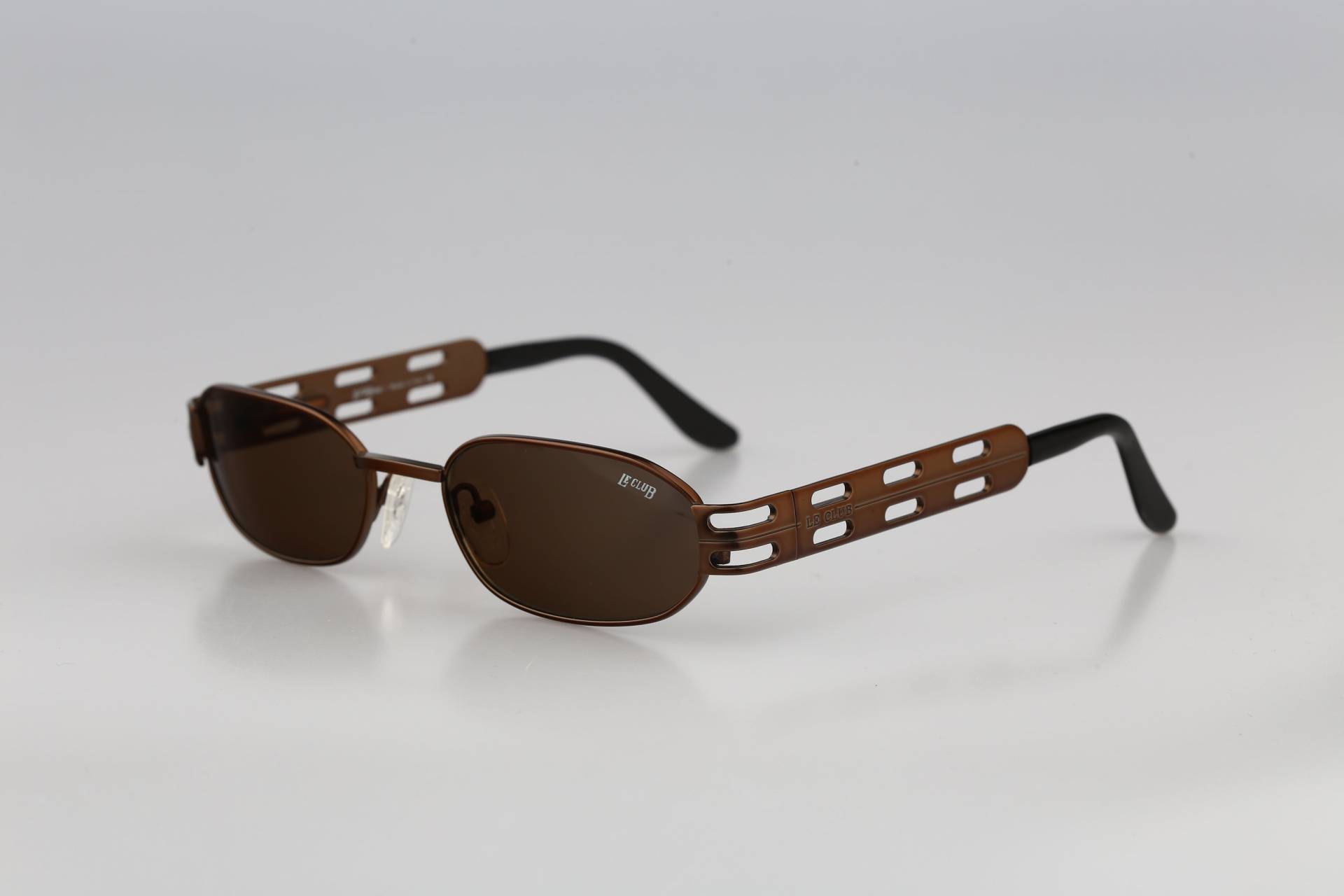 Le Club 1631 53 M852, Vintage 90Er Jahre Steampunk Slim Rechteck Hexagon Sonnenbrille Männer Und Frauen Nos von CarettaVintageCo