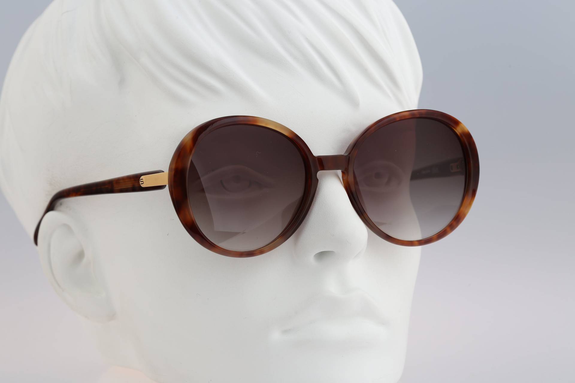 Silhouette 1052 281, Vintage 80Er Jahre Schildkröte Oversized Runde Sonnenbrille Damen Nos von CarettaVintageCo