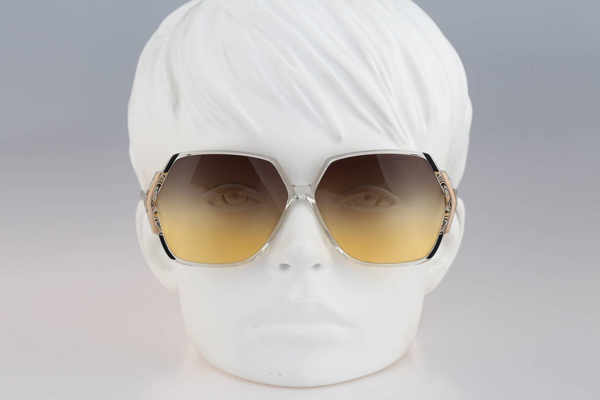 Silhouette M 1199 20 C 1954, Vintage 90Er Jahre Klar Oversized Hexagon Sonnenbrille Damen, Nos Silhouette M 1199 20 C 1954, Vintage 90Er Jahre Klar Oversized Hexagon Sonnenbrille Damen, Nos von CarettaVintageCo
