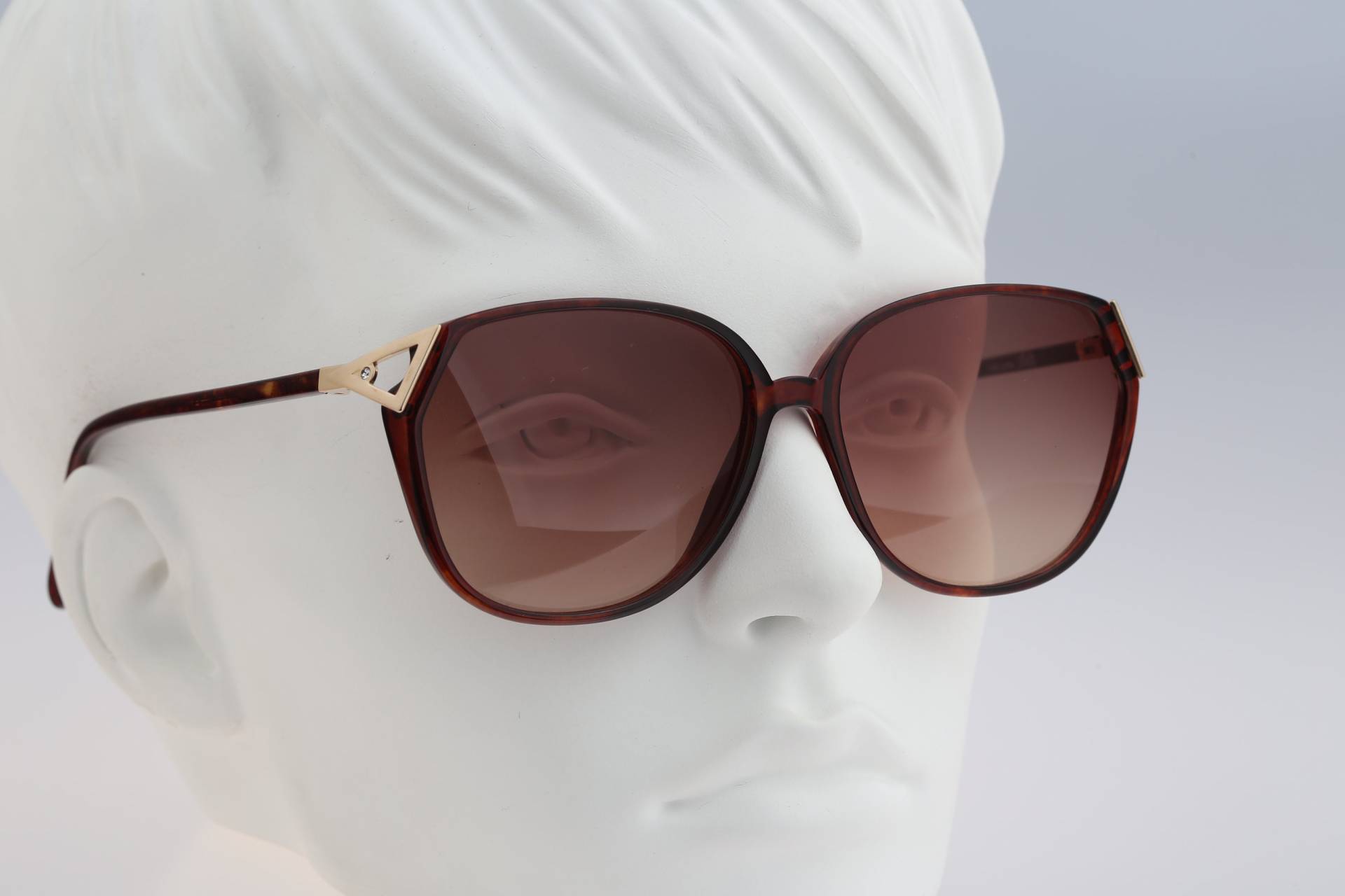 Silhouette M 1731 20 C 1211, Vintage 80Er Schildkröte Oversized Schmetterling Sonnenbrille Damen Nos von CarettaVintageCo