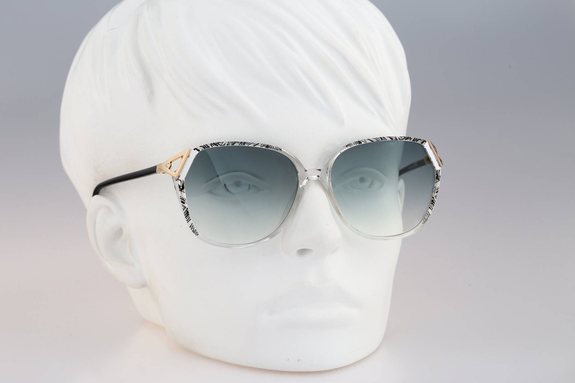 Silhouette M 1731 20 C 1701, Vintage 80Er Jahre Getönte Gläser & Klare Oversized Schmetterling Sonnenbrille Damen Nos von CarettaVintageCo