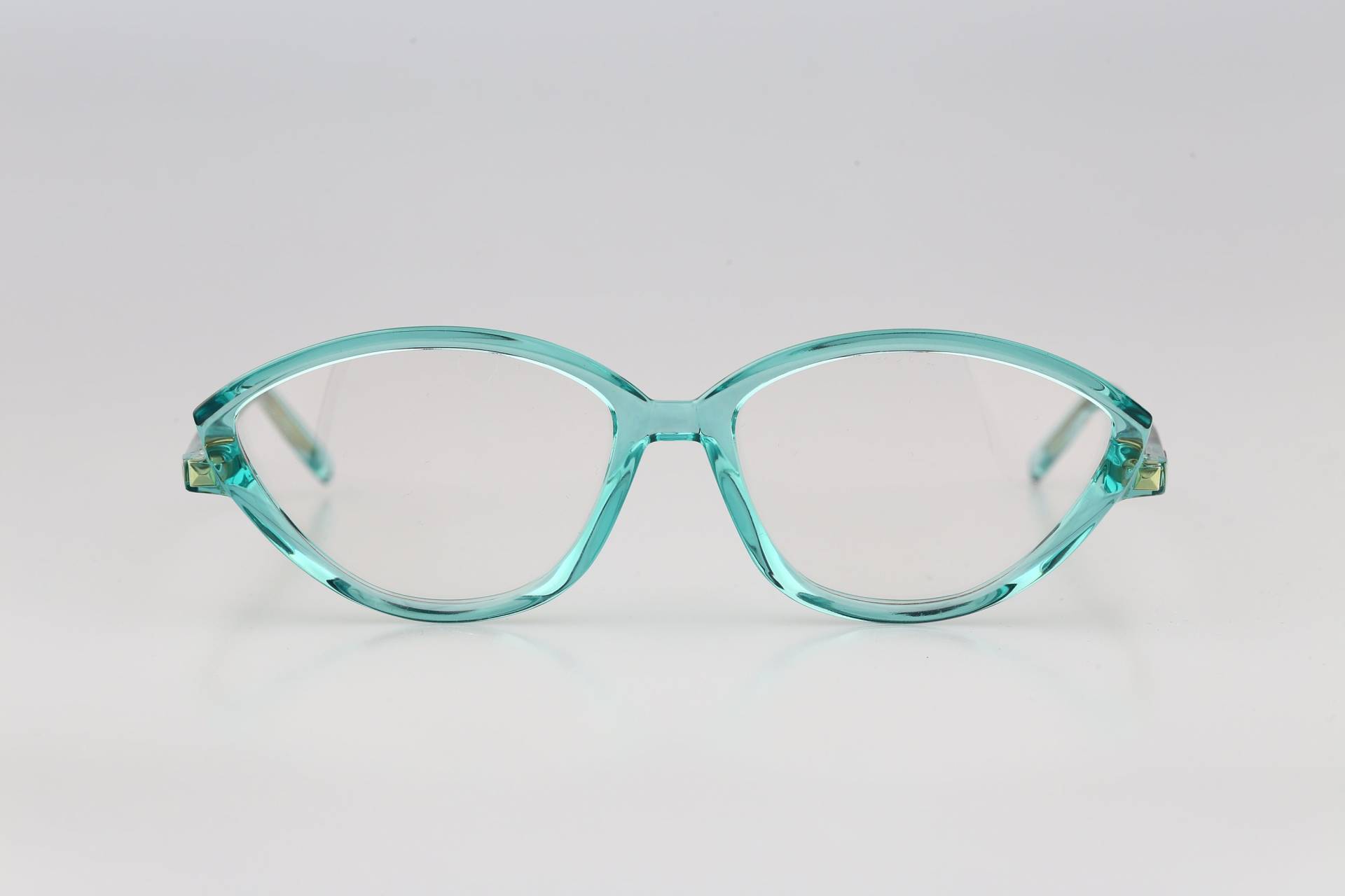 Silhouette M 1778 C 5653, Vintage 90Er Jahre Einzigartig Klar Cat Eye Brillengestell Damen Nos von CarettaVintageCo