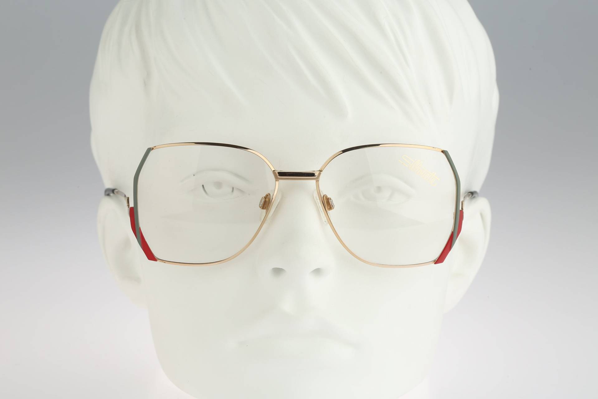 Silhouette M 6074 /20 V 6054, Vintage 80Er Jahre Gold Oversized Schmetterling Brille Damen Nos Silhouette M 6074 /20 V 6054, Vintage 80Er Jahre Gold Oversized Schmetterling Brille Damen Nos von CarettaVintageCo