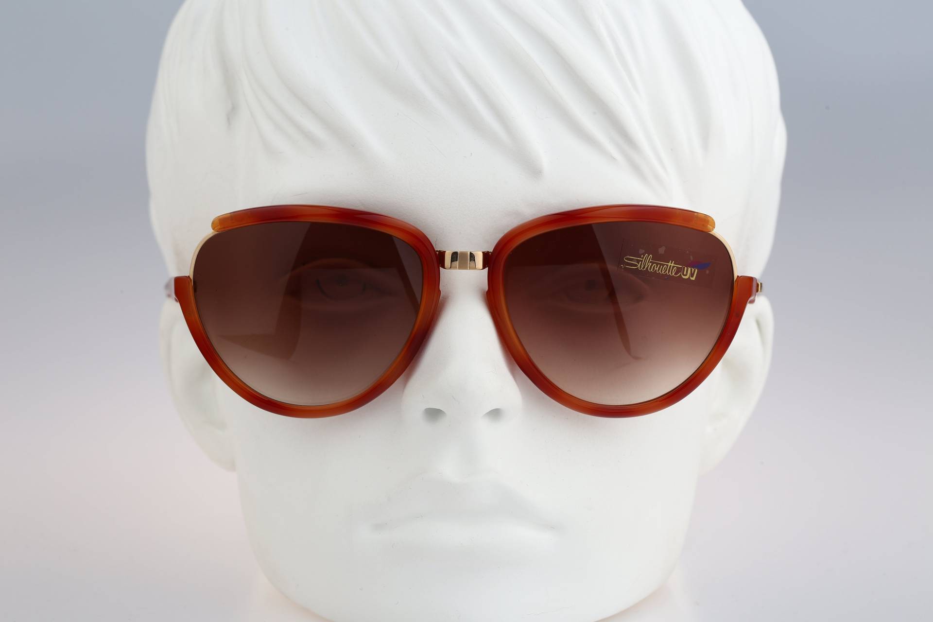 Silhouette M 8023, Vintage 80Er Jahre Gold & Schildpatt Oversized Cat Eye Sonnenbrille Damen, Nos Silhouette M 8023, Vintage 80Er Jahre Gold & Schildpatt Oversized Cat Eye Sonnenbrille Damen, Nos von CarettaVintageCo