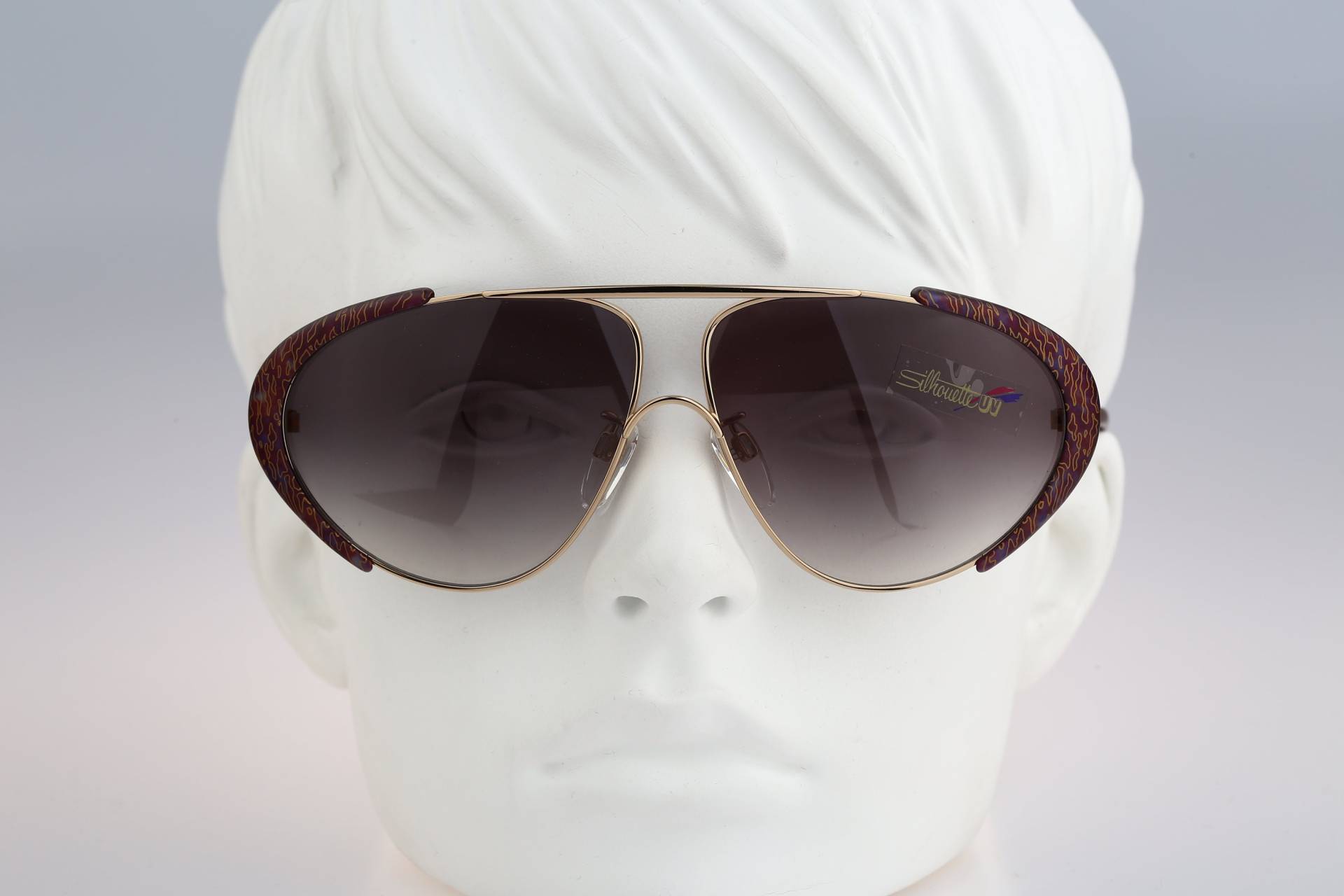 Silhouette M 8024 V 6053, Vintage 80Er Jahre Unikat Oversized Pilotenbrille Damen, Nos Silhouette M 8024 V 6053, Vintage 80Er Jahre Unikat Oversized Pilotenbrille Damen, Nos von CarettaVintageCo