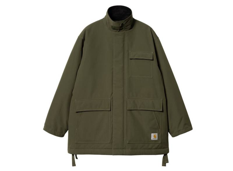 Carhartt WIP Allwetterjacke Carhartt WIP Clarton Coat Office Green Black von Carhartt WIP