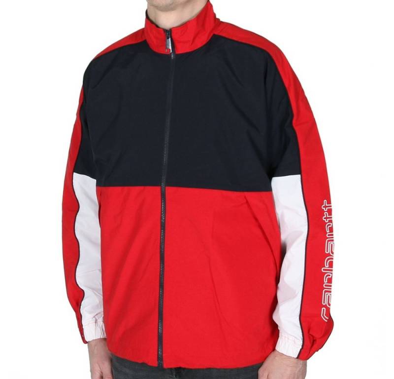 Carhartt WIP Allwetterjacke Carhartt WIP Terrace Jacket Dark Navy Cardinal White L von Carhartt WIP