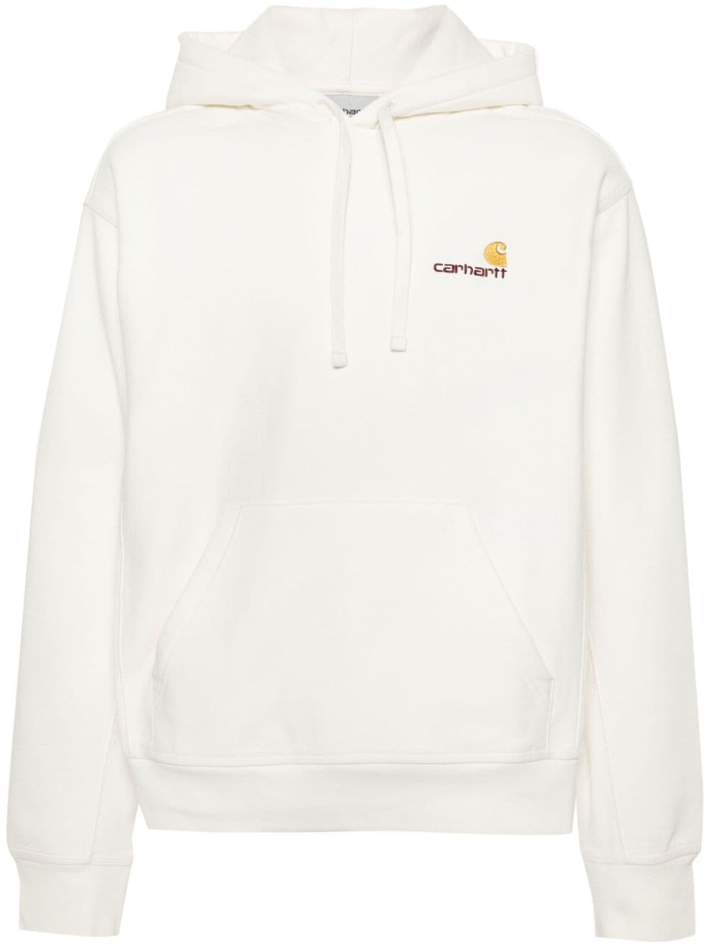 Carhartt WIP American Script Hoodie mit Kordelzug - Nude von Carhartt WIP