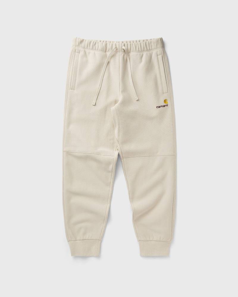 Carhartt WIP American Script Jogging Pant men Sweatpants beige in Größe:L von Carhartt WIP