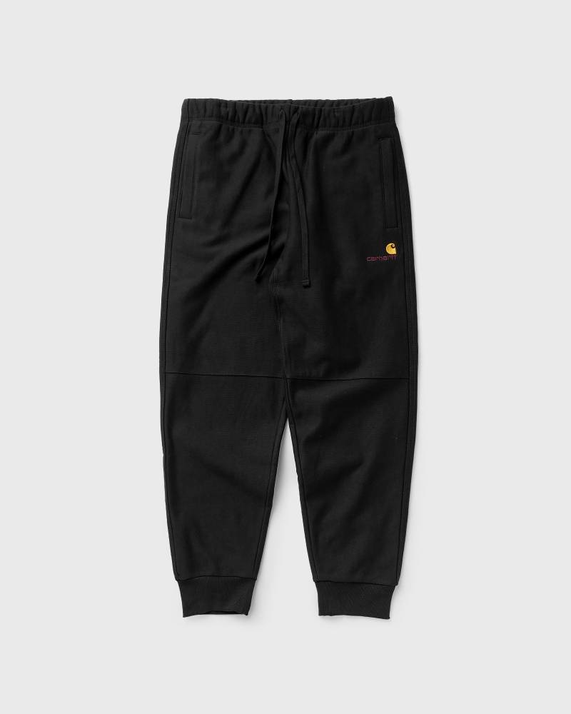 Carhartt WIP American Script Jogging Pant men Sweatpants black in Größe:M von Carhartt WIP