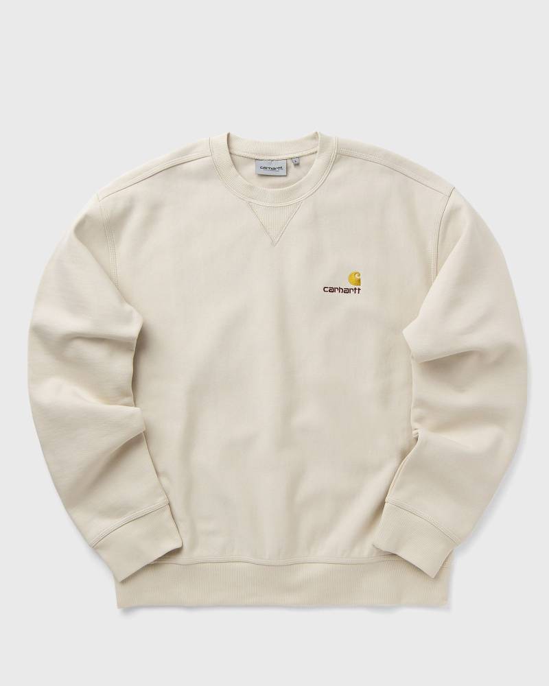 Carhartt WIP American Script Sweat men Sweatshirts beige in Größe:XXL von Carhartt WIP