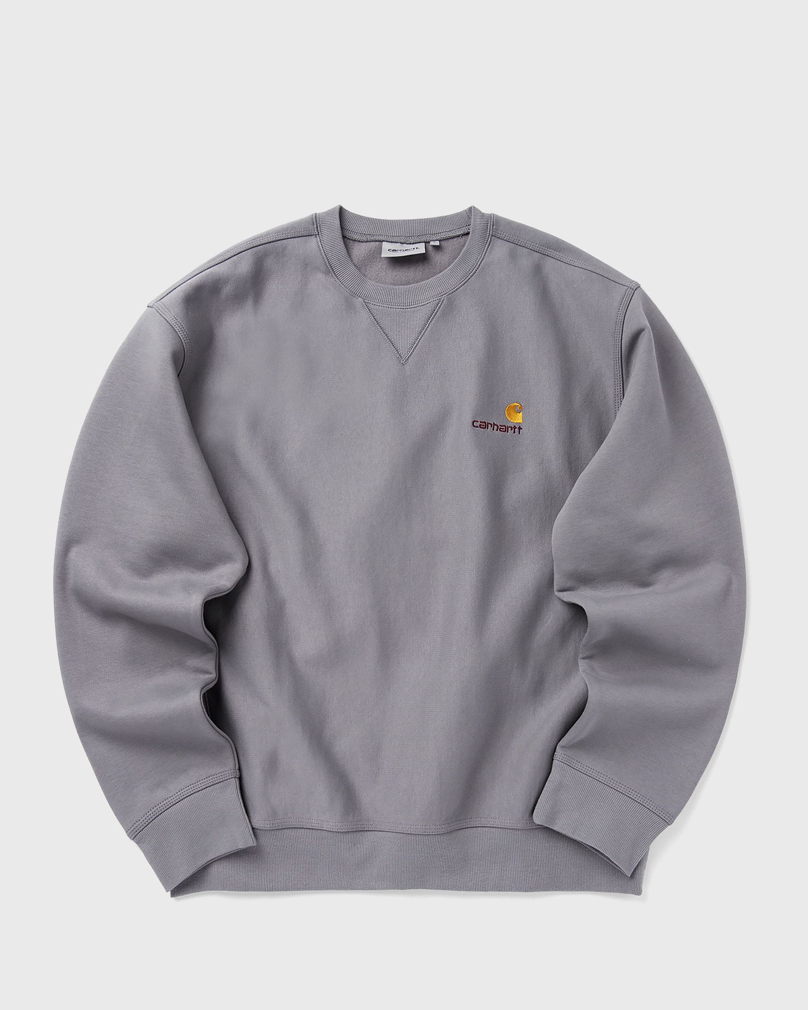 Carhartt WIP American Script Sweat men Sweatshirts grey in Größe:M von Carhartt WIP