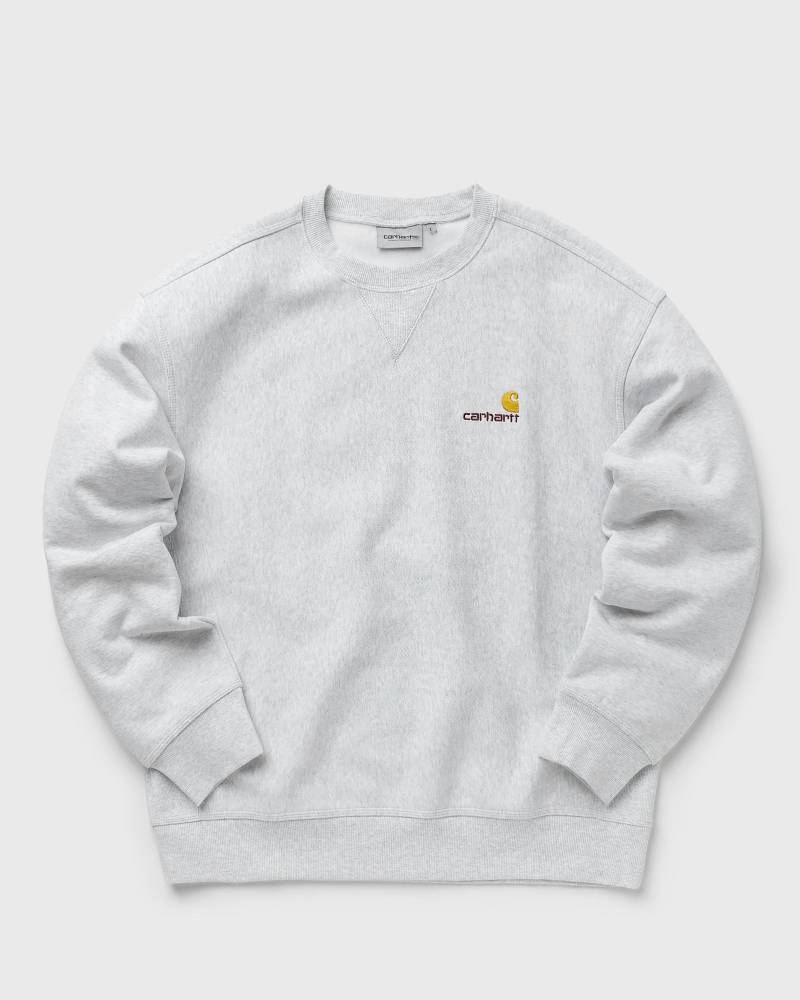 Carhartt WIP American Script Sweatshirt men Sweatshirts grey in Größe:XXL von Carhartt WIP