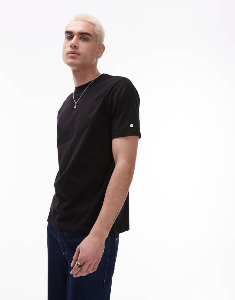 Carhartt WIP - Base - Schwarzes T-Shirt von Carhartt WIP