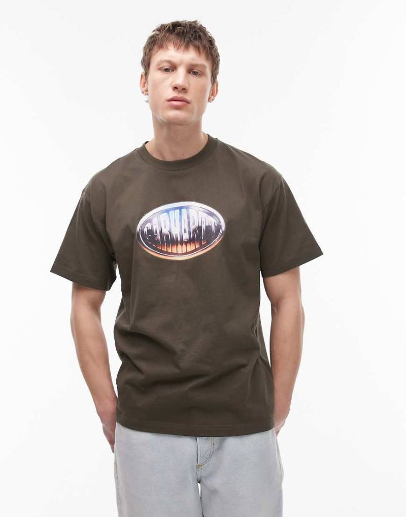 Carhartt WIP - Big time - T-Shirt in Dunkelgrau von Carhartt WIP